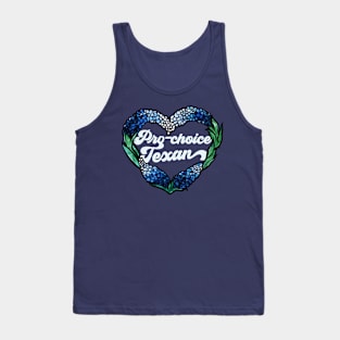 Pro Choice Texan Bluebonnets Tank Top